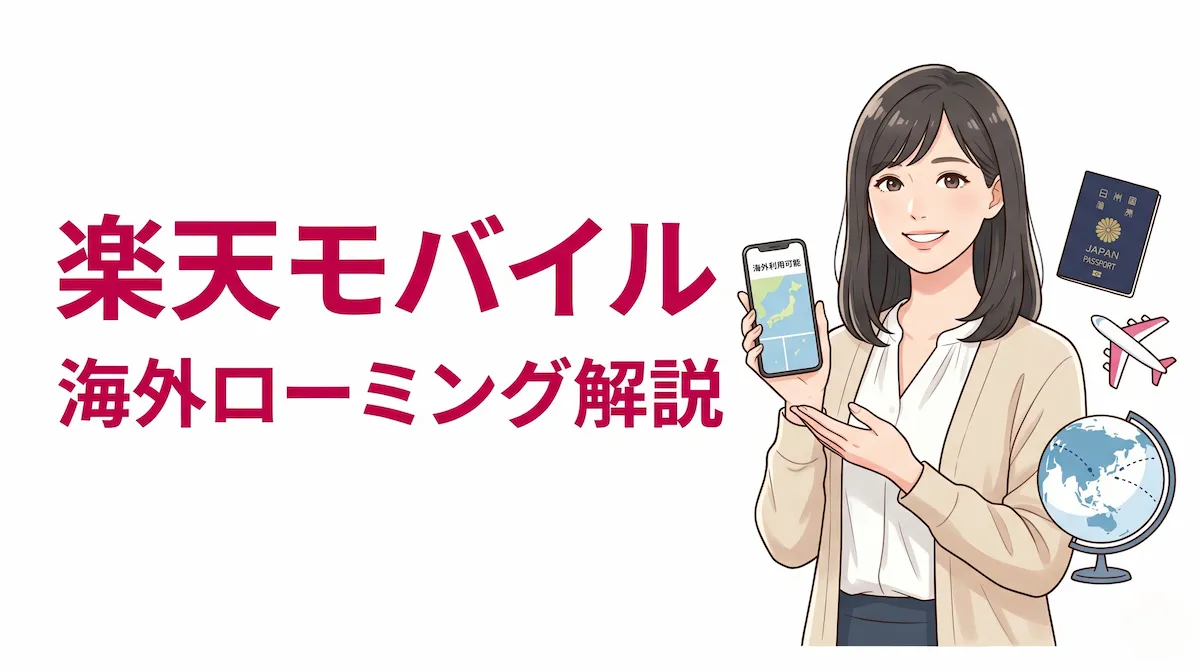 【海外旅行】Wi-Fiレンタルはもう古い？楽天モバイルなら「追加料金なし」で2GB使える裏技